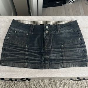Mini Denim Skirt